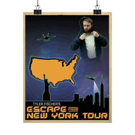 Escape from NY Matte Poster