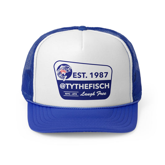 Fisch 1987 Blue Trucker Hat