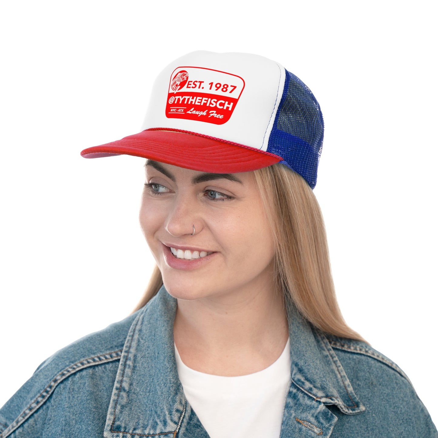 Fisch 1987 Patriot Trucker Hat