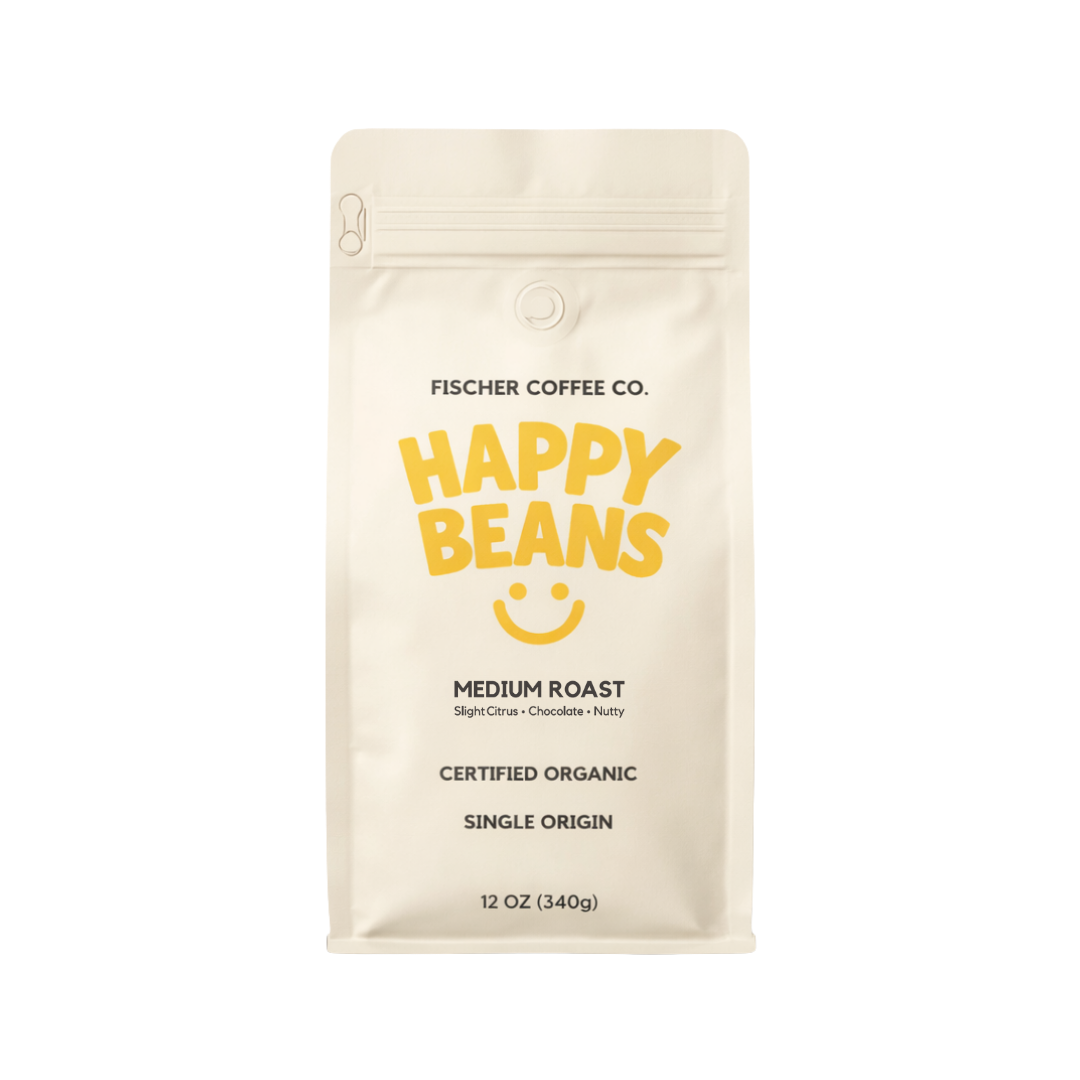Fischer Coffee Co. Happy Beans coffee 