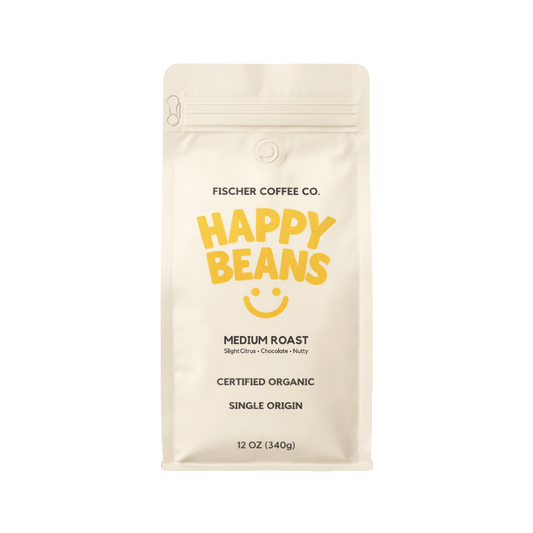 Happy Beans Medium Roast Organic Coffee